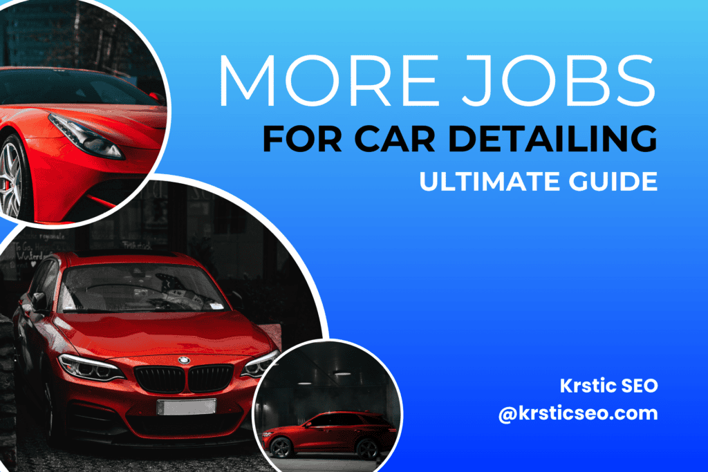 How to get more car detailing jobs