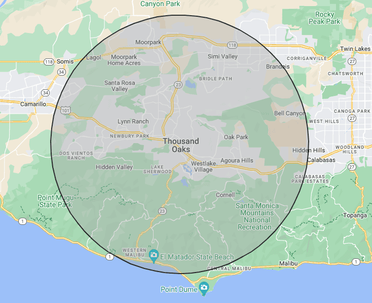 google business profile radius